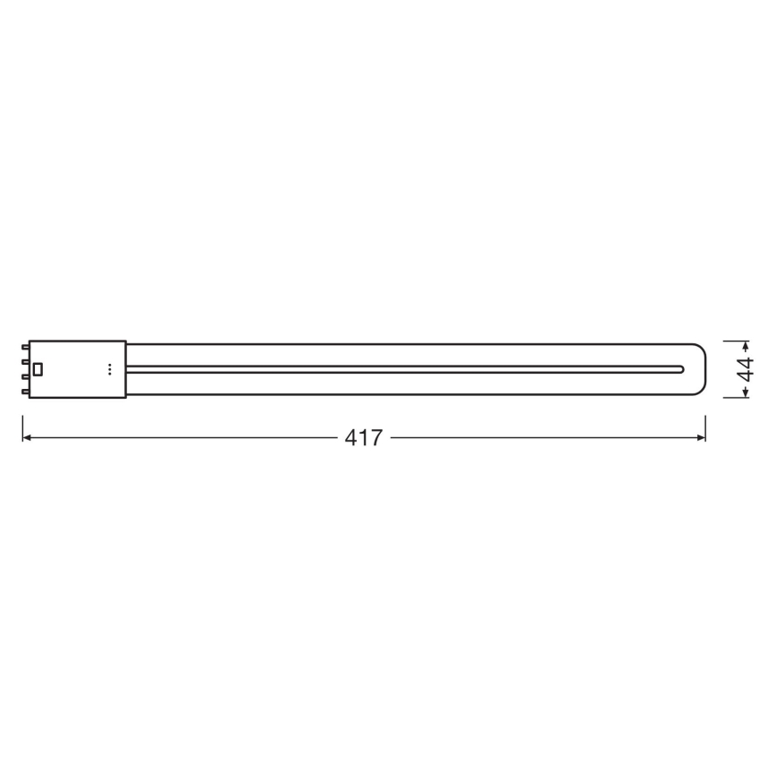 LED Svjetlosna cijev 2G11/18W/230V 3000K - Osram