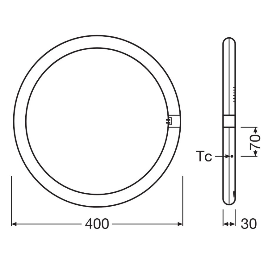 LED Svjetlosna cijev G10q/24W/230V 4000K - Osram
