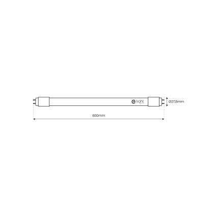 LED Svjetlosna cijev G13/9W/230V 4000K 60 cm