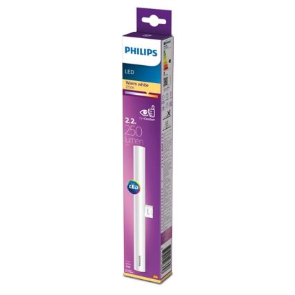 LED Svjetlosna cijev Philips S14D/2,2W/230V 2700K 30 cm