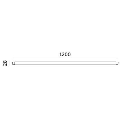 LED Svjetlosna cijev T8 G13/18W/230V 3000K 120 cm