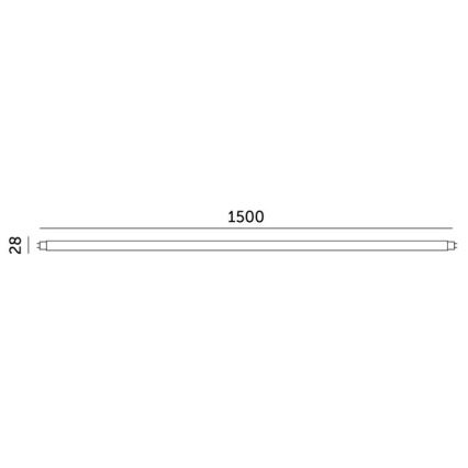 LED Svjetlosna cijev T8 G13/22W/230V 4000K 150 cm