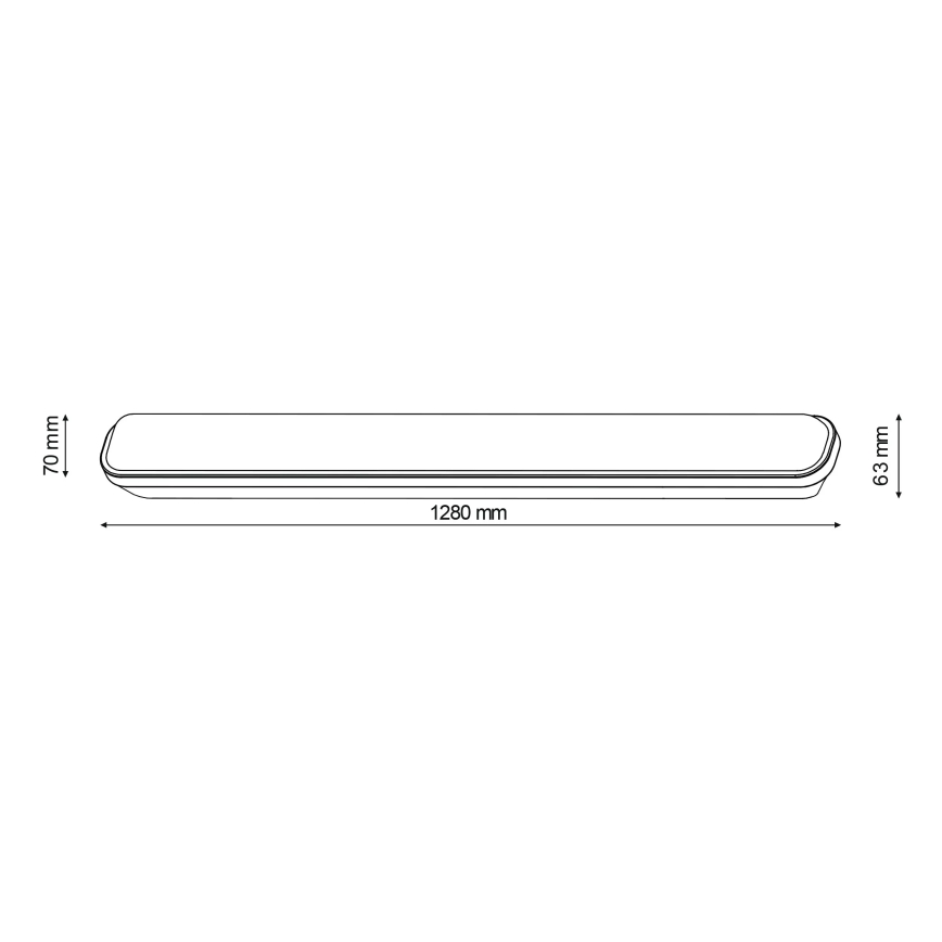 LED svjetlosna cijev za radne prostore 1xG13/18W/230V IP65