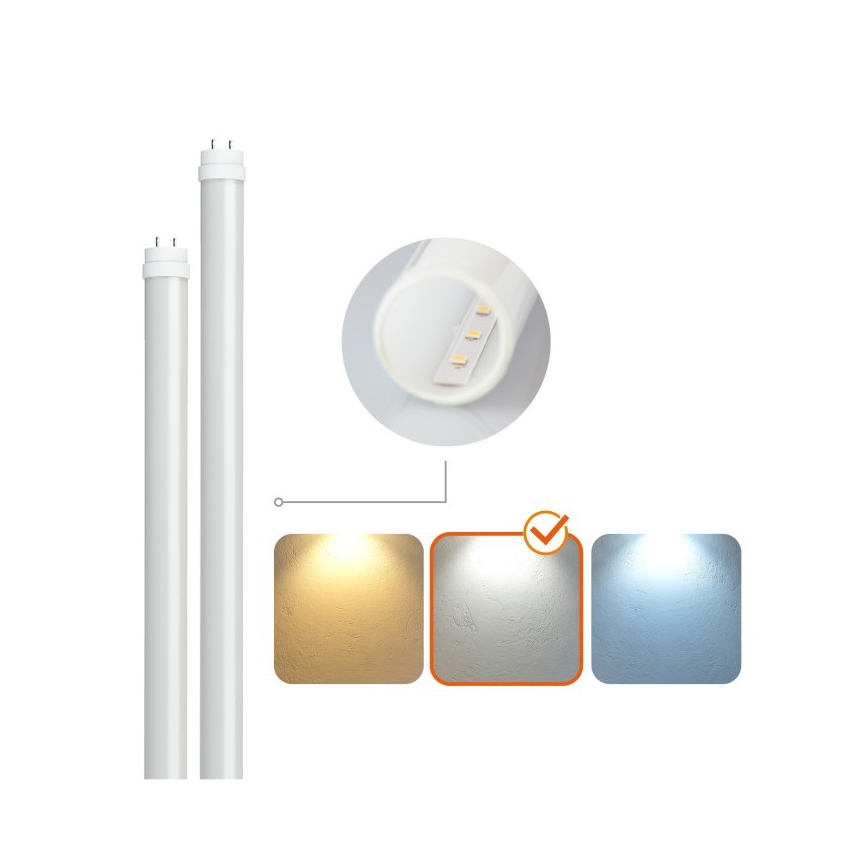 LED tehnička fluorescentna svjetiljka T8 2xG13/18W/230V 4000K IP65 127 cm