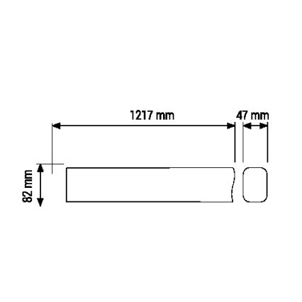 LED tehnička svjetiljka LED/36W/170-265V IP65