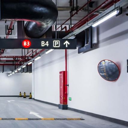 LED tehničko rasvjetno tijelo s modulom za nuždu LED/48W/230V 6500K IP65 2200 mAh 150 cm