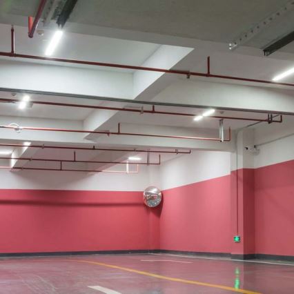 LED tehničko rasvjetno tijelo s modulom za nuždu LED/48W/230V 6500K IP65 2200 mAh 150 cm