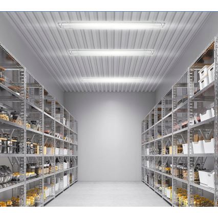 LED tehnička svjetiljka T8 2xG13/20W/230V 6500K 120 cm IP65 bijela