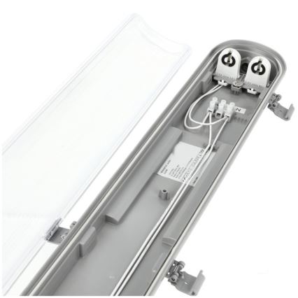 LED tehničko rasvjetno tijelo za fluorescentne cijevi T8 2xG13/18W/230V 5000K IP65 127 cm