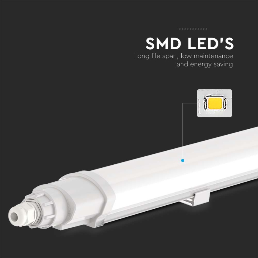 LED tehničko fluorescentno svjetlo LED/18W/230V 4000K IP65 60 cm