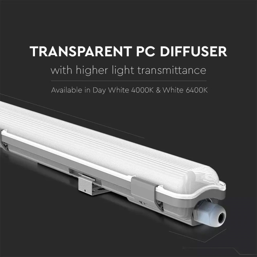 LED Tehničko fluorescentno svjetlo LED/22W/230V 6400K 150cm IP65