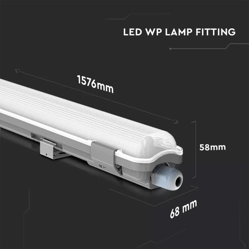 LED Tehničko fluorescentno svjetlo LED/22W/230V 6400K 150cm IP65