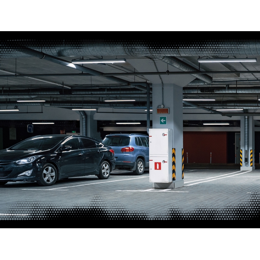 LED Tehničko fluorescentno svjetlo LIMEA GIGANT LED/38W/230V IP65 1190mm crna