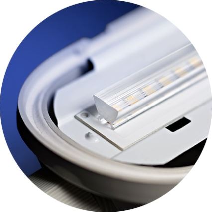 LED Tehničko fluorescentno svjetlo LIMEA GIGANT LED/38W/230V IP65 1190mm crna