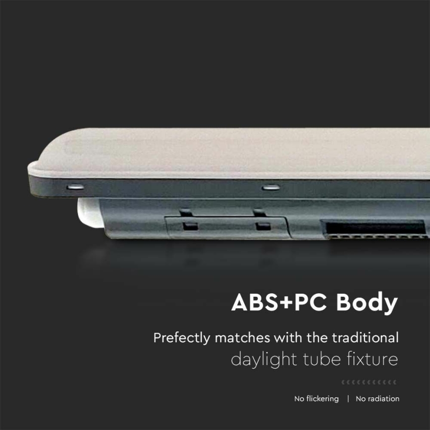 LED Tehničko fluorescentno svjetlo sa senzorom X-SERIES LED/36W/230V 4000K 120 cm IP65