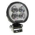LED točkasto svjetlo za automobil BLACK LED/40W/10-30V IP69 5700K okruglo
