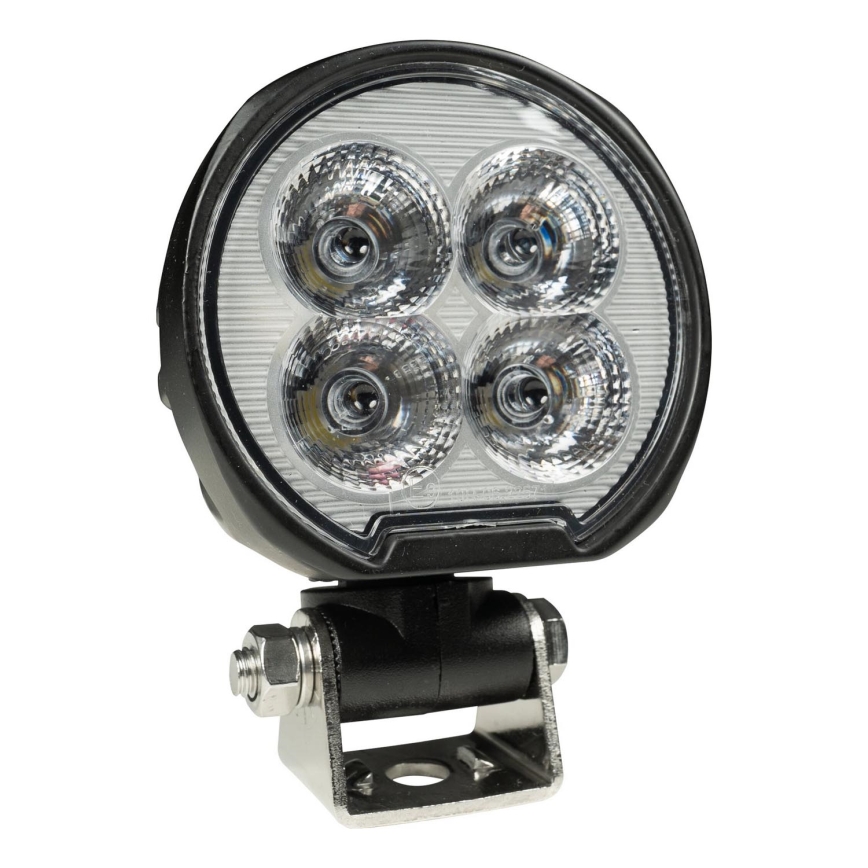LED točkasto svjetlo za automobil BLACK LED/40W/10-30V IP69 5700K okruglo