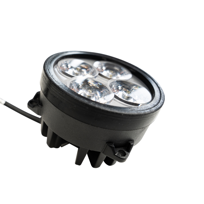 LED Reflektor za traktor BLACK LED/20W/10-30V IP69 5700K okrugli