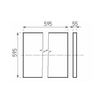 LED Ugradni panel ILLY UGR LED/36W/230V