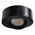 LED Ugradbena/površinska ugradna točkasta svjetiljka 2u1 LED/5W/230V 4200K promjer 9,3 cm crna