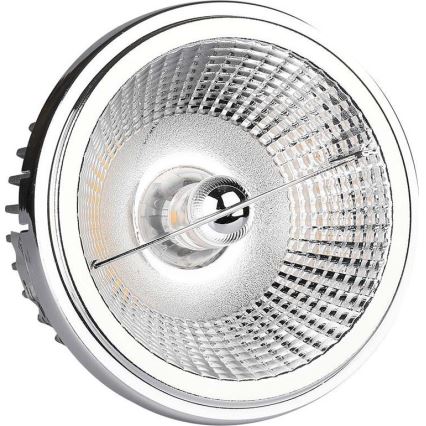 LED Ugradbena reflektorska svjetiljka LED/20W/230V 3000K 40°/20° pr. 11 cm sjajni krom