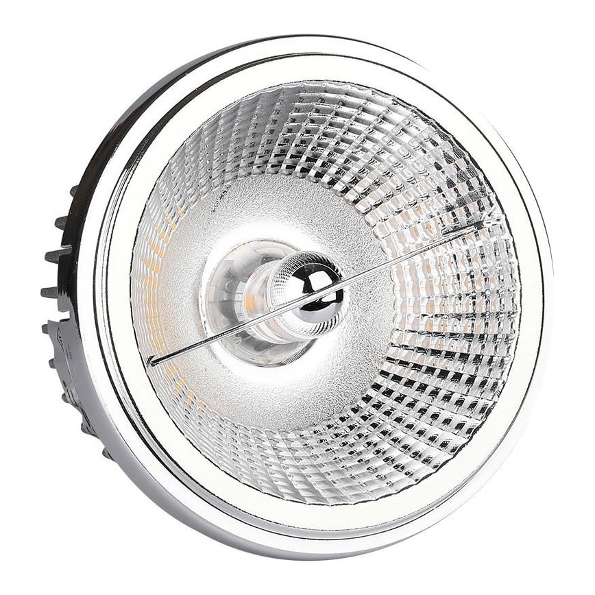 LED Ugradbena reflektorska svjetiljka LED/20W/230V 3000K 40°/20° pr. 11 cm sjajni krom