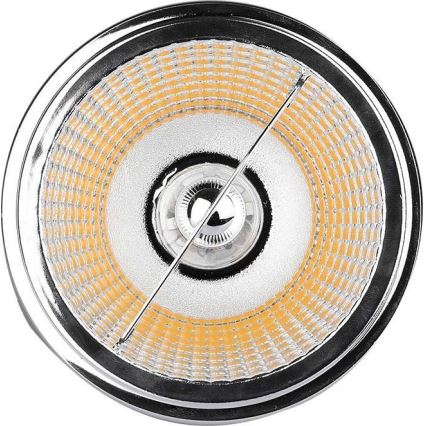 LED Ugradbena reflektorska svjetiljka LED/20W/230V 3000K 40°/20° pr. 11 cm sjajni krom