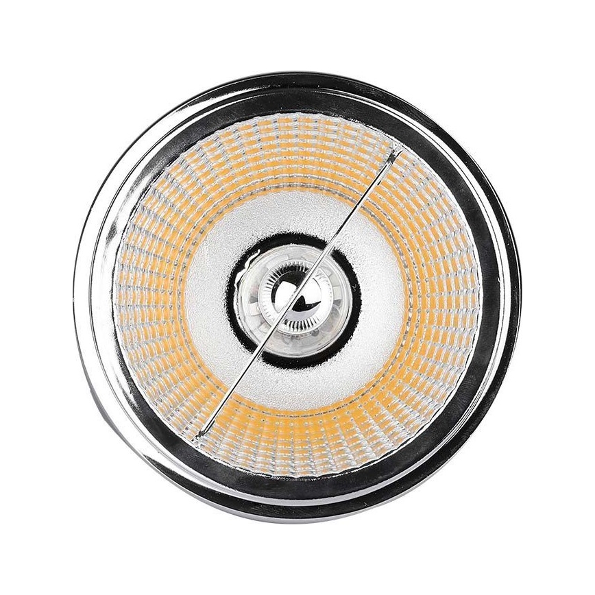 LED Ugradbena reflektorska svjetiljka LED/20W/230V 3000K 40°/20° pr. 11 cm sjajni krom