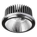 LED Ugradbena reflektorska svjetiljka LED/20W/230V 4000K 40°/20° pr. 11 cm sjajni krom