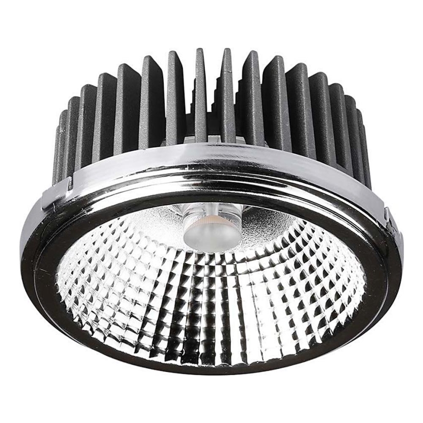 LED Ugradbena reflektorska svjetiljka LED/20W/230V 4000K 40°/20° pr. 11 cm sjajni krom