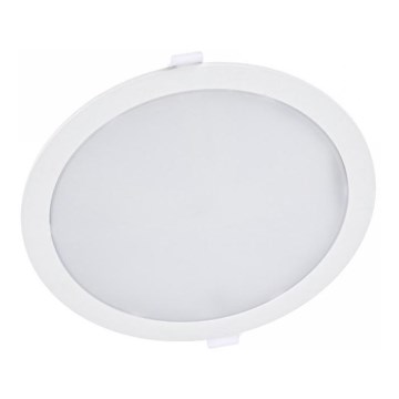 LED Ugradbena svjetiljka ALGINE 2u1 LED/18W/230V 3000K