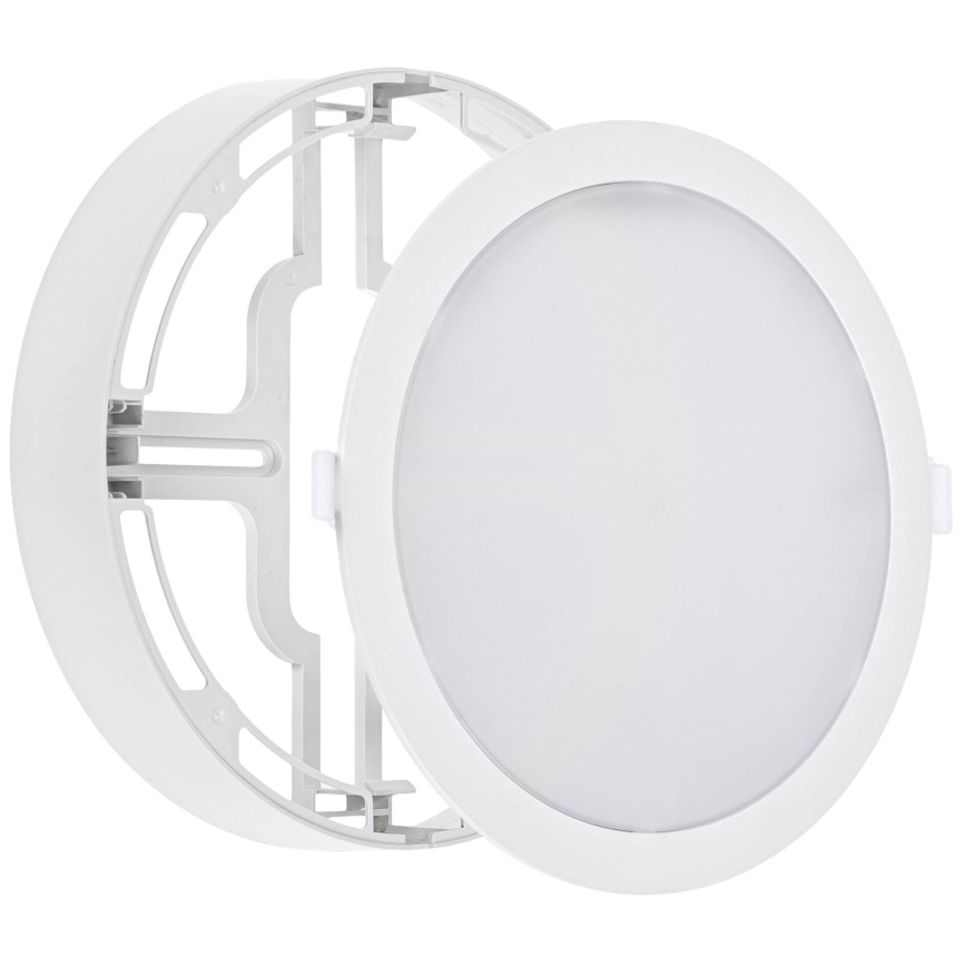 LED Ugradbena svjetiljka ALGINE 2u1 LED/18W/230V 3000K