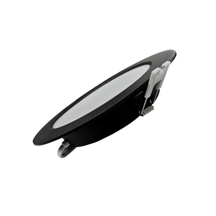 LED Ugradbena svjetiljka CIRCLE LED/12W/230V 4000K pr. 17 cm crna