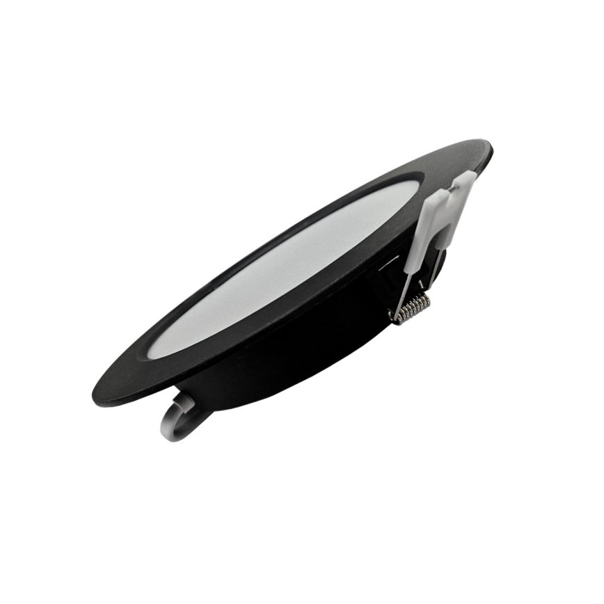 LED Ugradbena svjetiljka CIRCLE LED/12W/230V 4000K pr. 17 cm crna