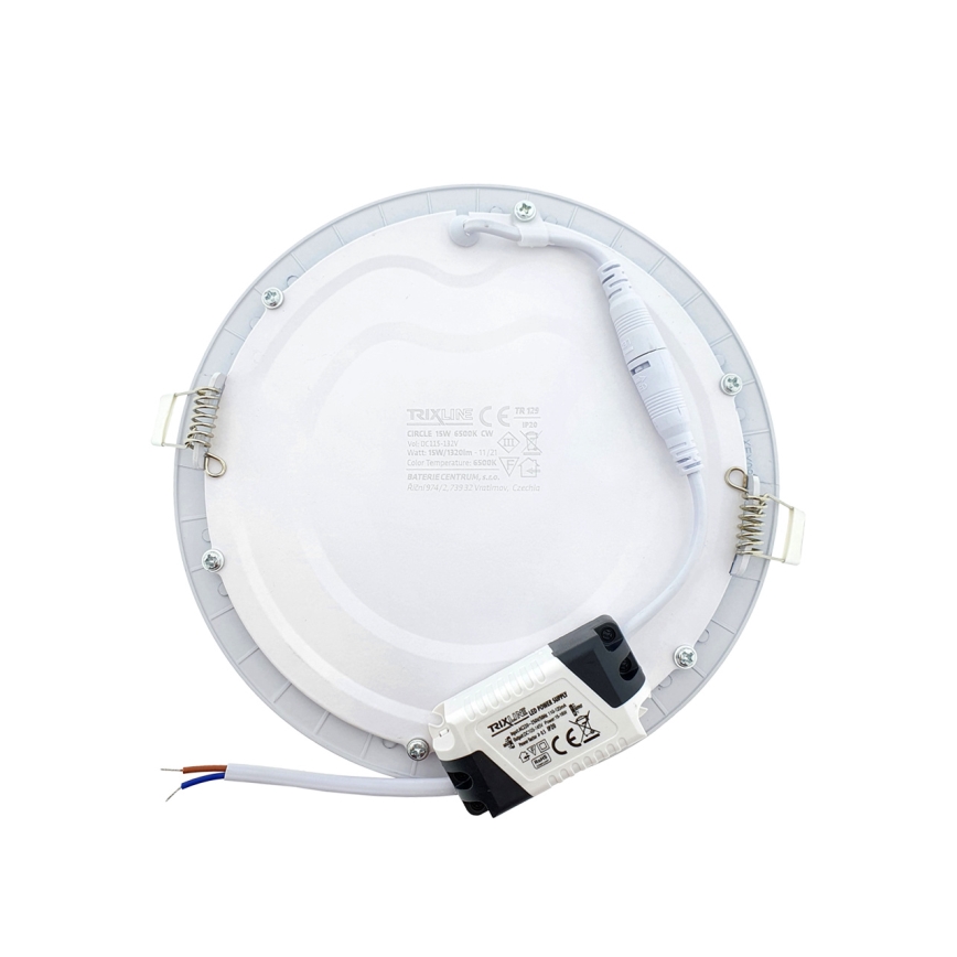 LED Ugradbena svjetiljka CIRCLE LED/15W/230V 6500K pr. 18,8 cm bijela