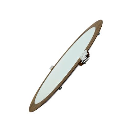 LED Ugradbena svjetiljka CIRCLE LED/24W/230V 4200K pr. 29,6 cm smeđa