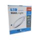 LED Ugradbena svjetiljka CIRCLE LED/24W/230V 6500K