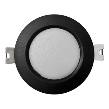 LED Ugradbena svjetiljka CIRCLE LED/3W/230V 4000K pr. 9 cm crna