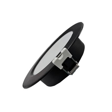 LED Ugradbena svjetiljka CIRCLE LED/6W/230V 4000K pr. 12 cm crna