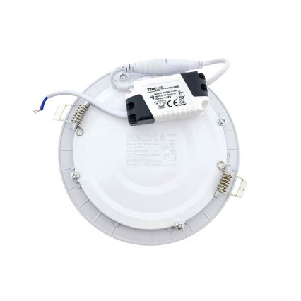 LED Ugradbena svjetiljka CIRCLE LED/9W/230V 6500K pr. 14,5 cm bijela
