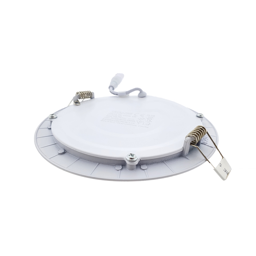 LED Ugradbena svjetiljka CIRCLE LED/9W/230V 6500K pr. 14,5 cm bijela