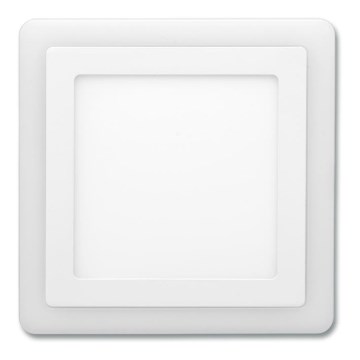 LED Ugradbena svjetiljka DUO LED/18W/230V + LED/6W