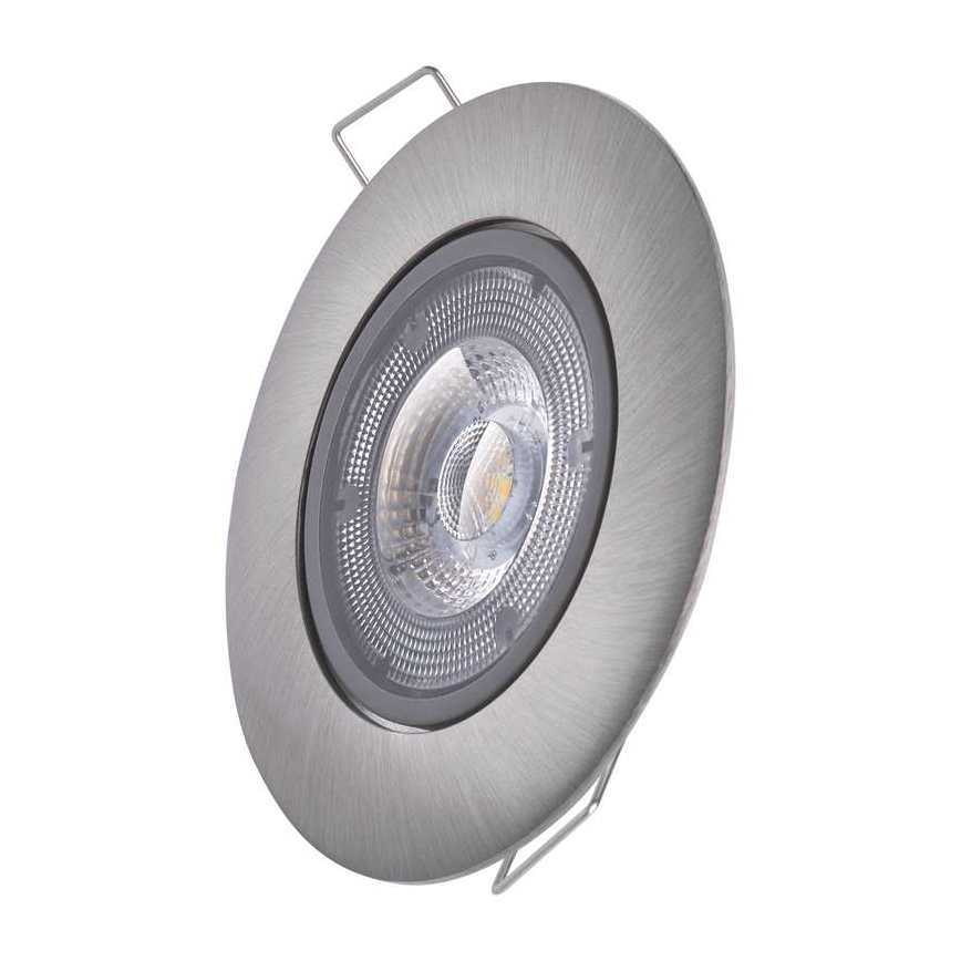 LED Ugradbena svjetiljka EXCLUSIVE 1xLED/5W/230V 4000 K srebrna