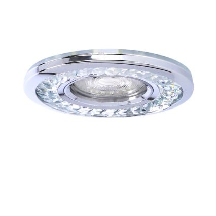 LED Ugradbena svjetiljka EYE 1xGU10/50W + LED/3W/230V