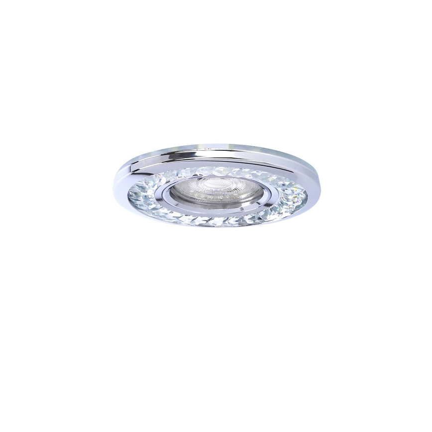 LED Ugradbena svjetiljka EYE 1xGU10/50W + LED/3W/230V