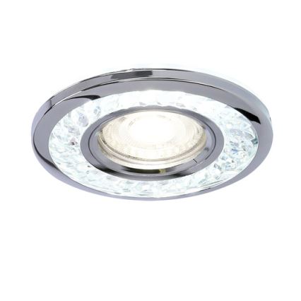 LED Ugradbena svjetiljka EYE 1xGU10/50W + LED/3W/230V