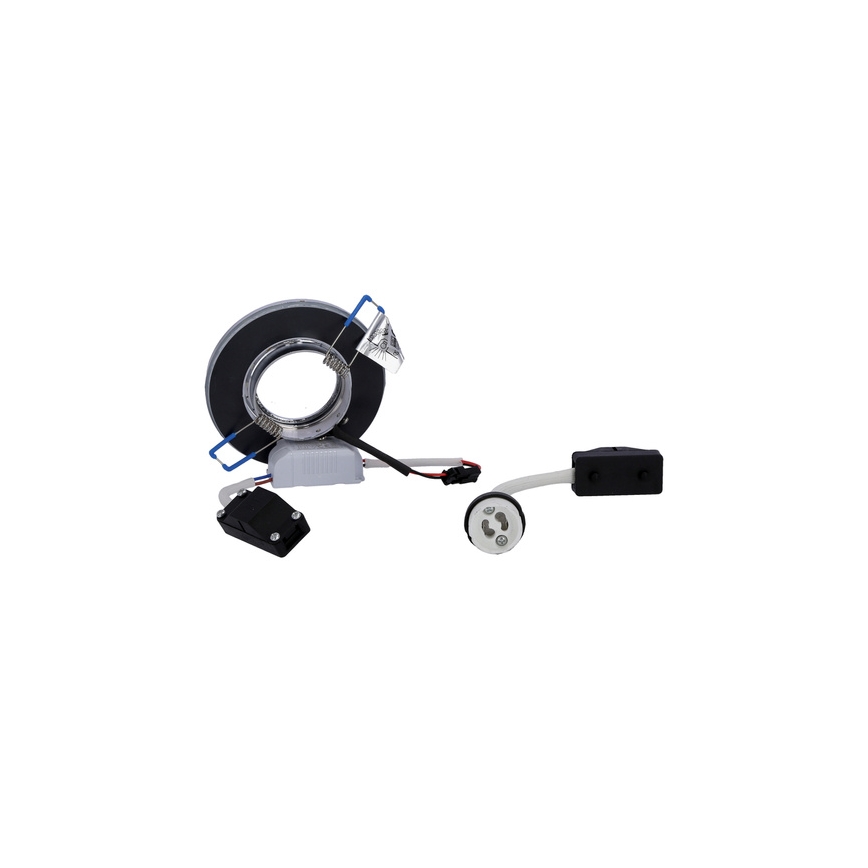 LED Ugradbena svjetiljka EYE 1xGU10/50W + LED/3W/230V