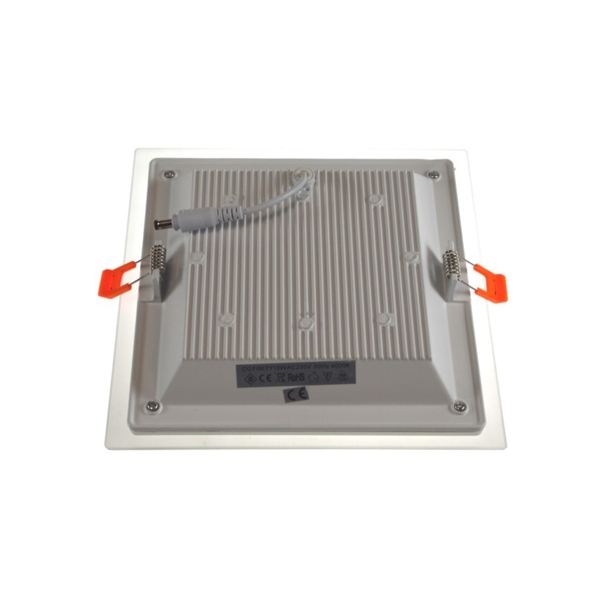 LED Ugradbena svjetiljka FINITY LED/18W/230V 4000K