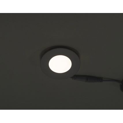 LED Ugradbena svjetiljka GERD LED/3W/230V 3000K