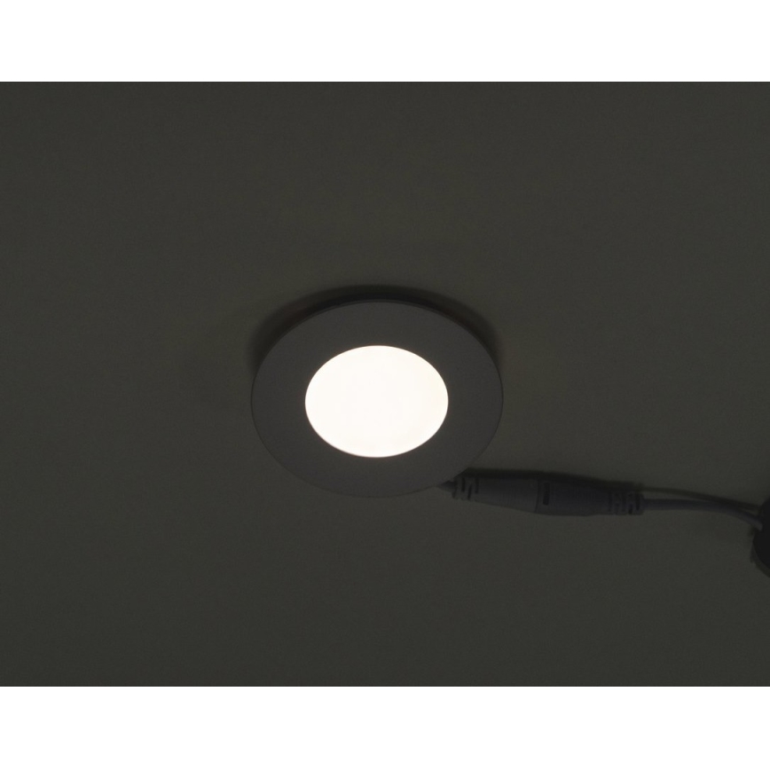 LED Ugradbena svjetiljka GERD LED/3W/230V 3000K
